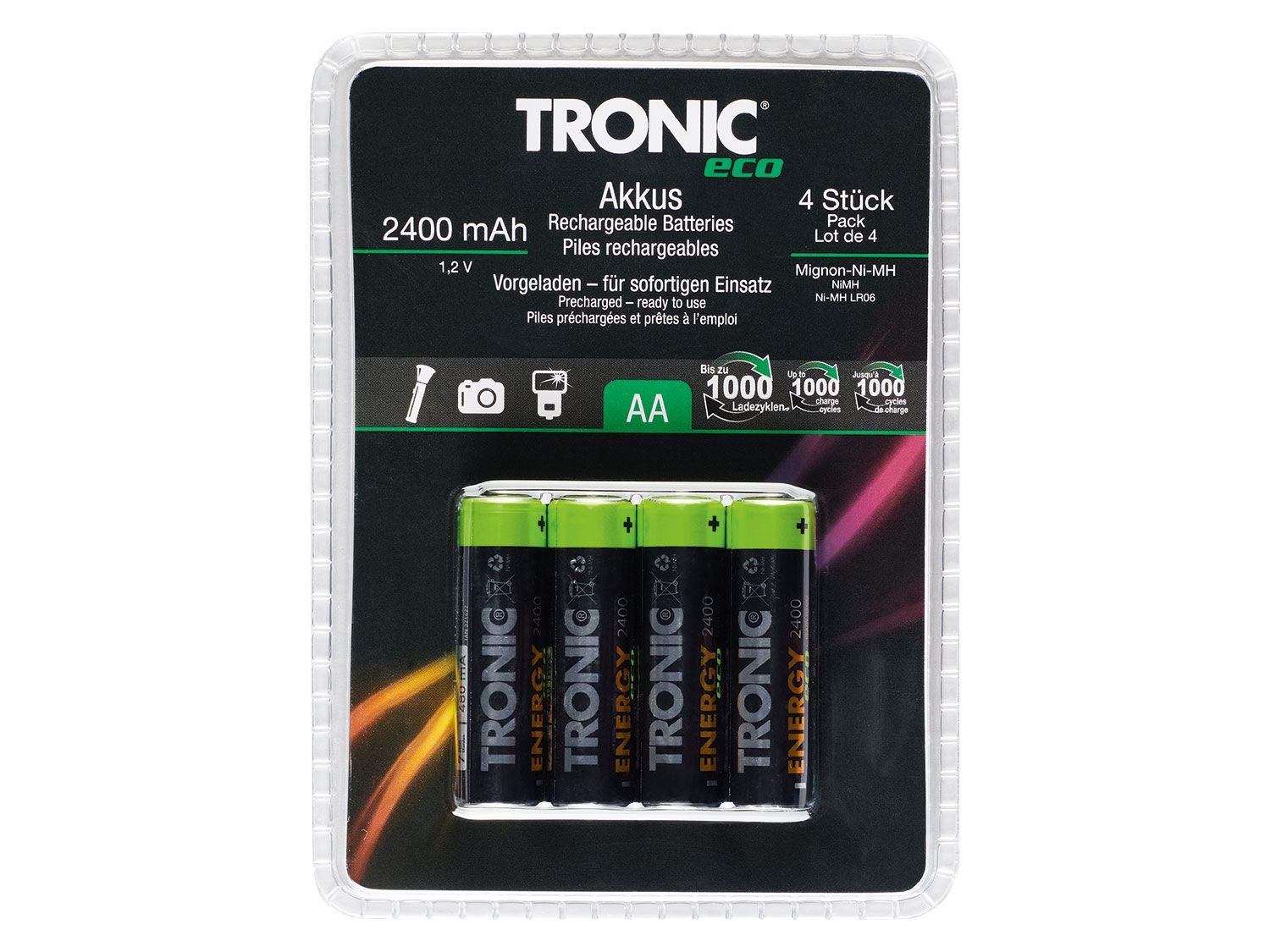 stok Oproepen uitbreiden TRONIC® Oplaadbare batterijen online kopen | LIDL