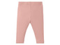 Roze leggings voor baby's.