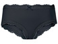 Zwarte dames onderbroek met kant.