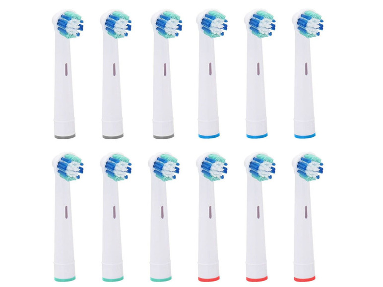 Ga naar volledige schermweergave: nevadent 12 opzetborstels voor elektrische tandenborstel - afbeelding 1