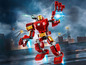 Lego Iron Man figuur met beweegbare armen en benen.