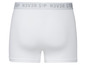 Witte boxershorts met 'N3VR STOP' band.
