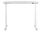 Witte elektrische verstelbare bureautafel