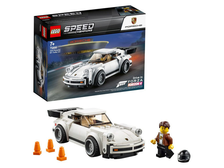 Ga naar volledige schermweergave: LEGO Speelset 1974 Porsche 911 Turbo 3.0 - afbeelding 11