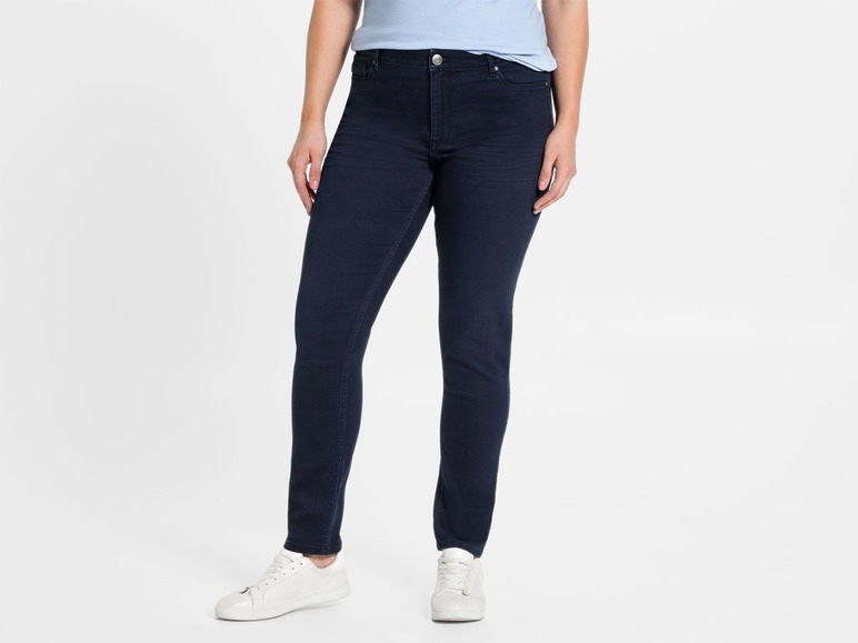 Ga naar volledige schermweergave: esmara Dames jeans super skinny plus size - afbeelding 18