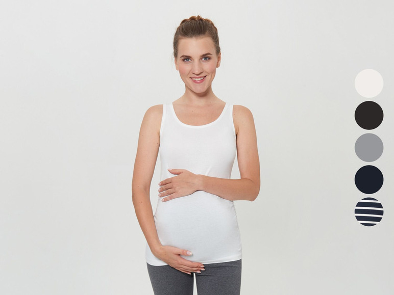 Ga naar volledige schermweergave: ESMARA® 2 dames zwangerschapstops - afbeelding 1
