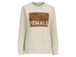 Beige trui met een print van een luipaard en het woord 'FEMALE'.