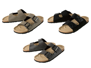 LIVERGY® Leren heren slippers