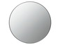 Ronde spiegel met zwarte lijst