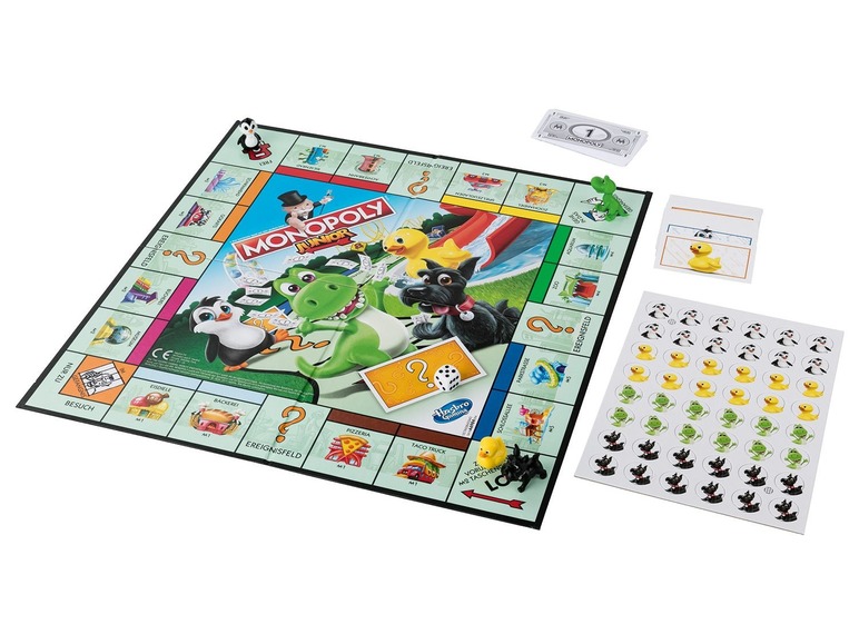 Ga naar volledige schermweergave: Hasbro Spel Monopoly junior - afbeelding 2