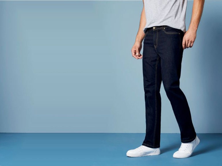 Ga naar volledige schermweergave: LIVERGY heren jeans straight fit - afbeelding 3