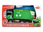 Dickie Toys Air Pump vuilniswagen met recycle-thema, werkt zonder batterijen.