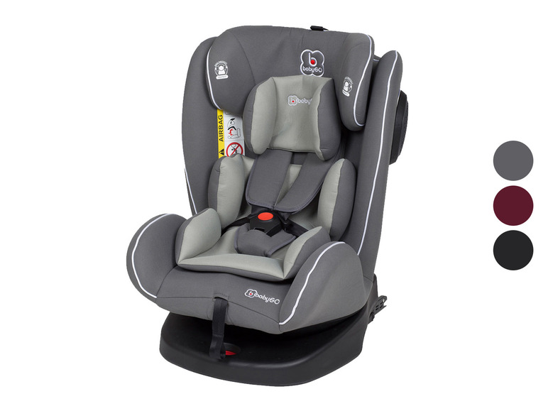 Afbeelding van BabyGO Kinder-autostoel »Nova 360°rotatie«, in hoogte verstelbare hoofdsteun