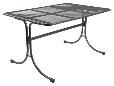 florabest Strekmetalen tuintafel 140 x 90 cm