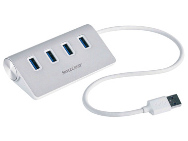 SILVERCREST® USB-hub, 4 poorten