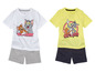 Twee Tom & Jerry pyjama's met korte mouwen en broek.