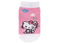 Roze sokken met Hello Kitty print.