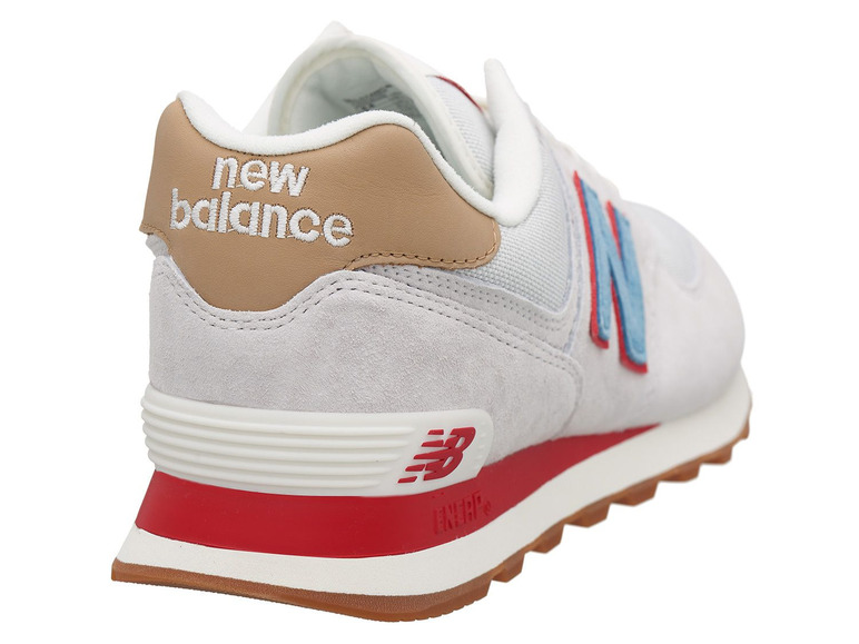 Ga naar volledige schermweergave: New Balance Heren sneaker lichtgrijs ML 574 - afbeelding 8