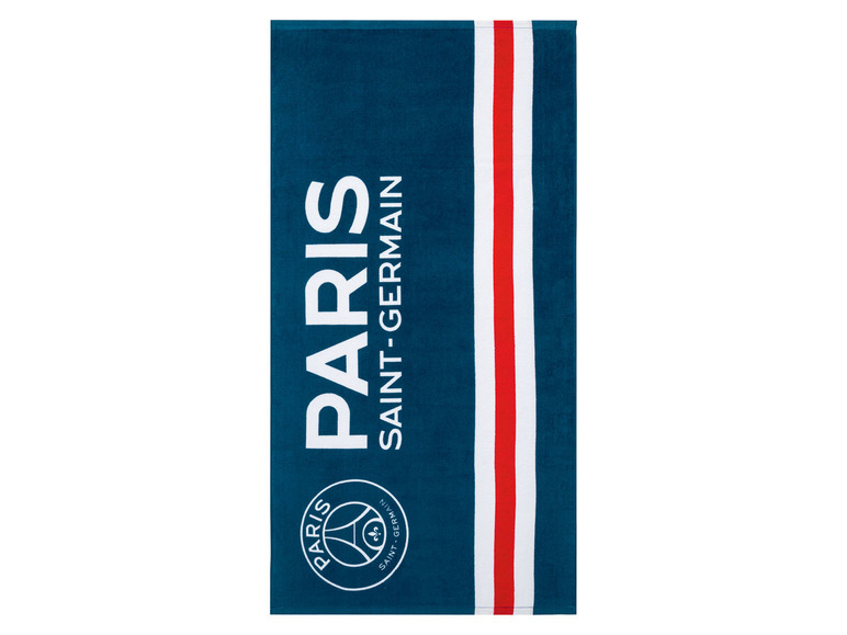 Ga naar volledige schermweergave: Badhanddoek Paris St. Germain 140 x 70 cm - afbeelding 1
