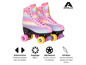 Roze Apollo inline skates met hoge rebound PU wielen.