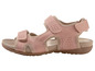 Roze sandalen met twee gespen