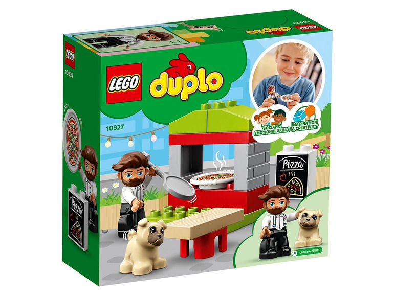 Ga naar volledige schermweergave: LEGO® DUPLO® Speelset pizzakraam - afbeelding 2
