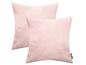Twee roze kussens van het merk Magma.