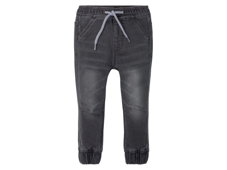 Ga naar volledige schermweergave: lupilu Jeans voor jongens, elastische taille, katoen, polyester en elastaan - afbeelding 2