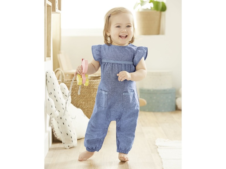 Ga naar volledige schermweergave: lupilu® Baby jumpsuit - afbeelding 4