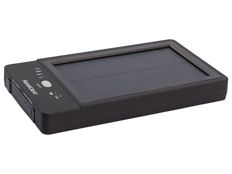 Ga naar volledige schermweergave: SILVERCREST® Powerbank met zonnepaneel 5000 mAh - afbeelding 1
