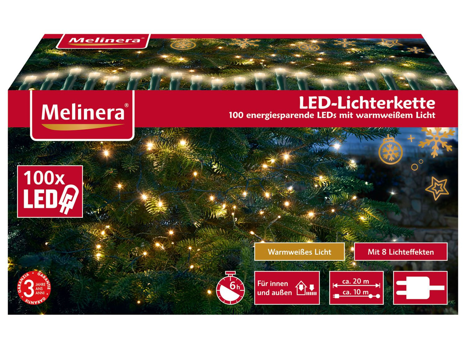 Brein vergaan Doordringen Melinera LED-lichtsnoer online kopen | LIDL