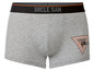 Grijze boxershorts van Uncle Sam met 'US'-logo.