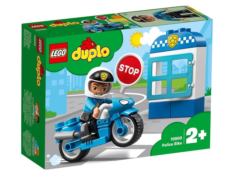 Ga naar volledige schermweergave: LEGO® DUPLO® Politiemotor - afbeelding 1