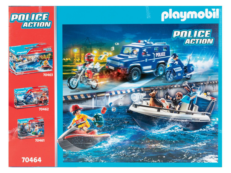 Ga naar volledige schermweergave: Playmobil Speelset politie-achtervolging - afbeelding 2