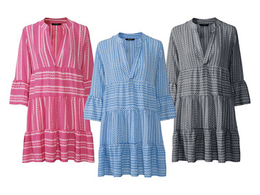 esmara® Tuniek voor dames, V-hals, polyester en elastaan