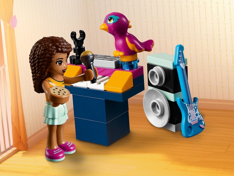 Ga naar volledige schermweergave: LEGO® Friends Speelset 'Andrea's kamer' - afbeelding 4