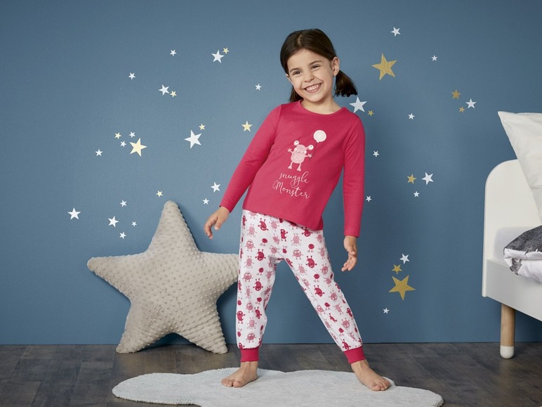 Ga naar volledige schermweergave: lupilu Meisjes glow-in-the-dark pyjama - afbeelding 22