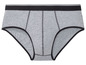 Grijze onderbroek met zwarte band