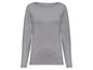 Grijze longsleeve met ronde hals.