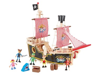 Playtive JUNIOR Houten piratenboot