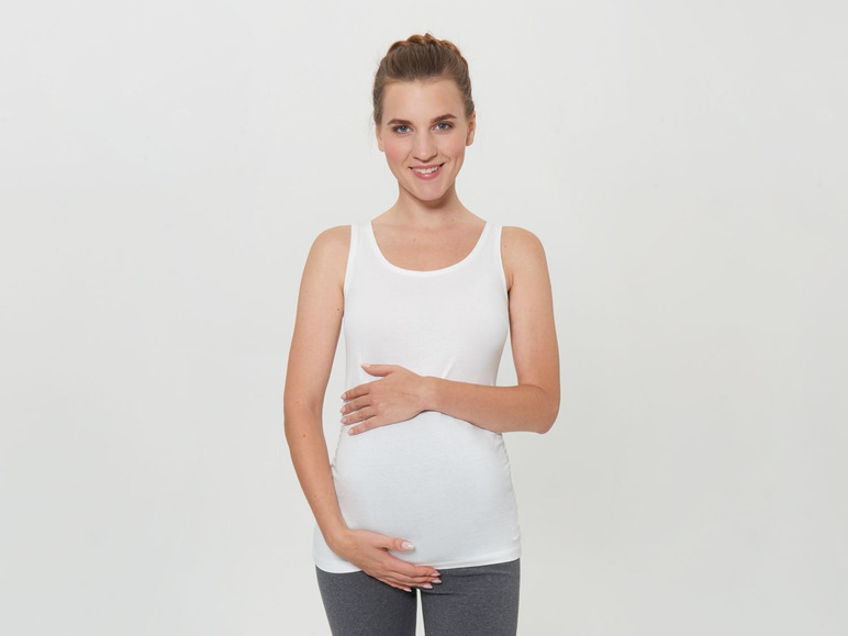 Ga naar volledige schermweergave: ESMARA® 2 dames zwangerschapstops - afbeelding 3