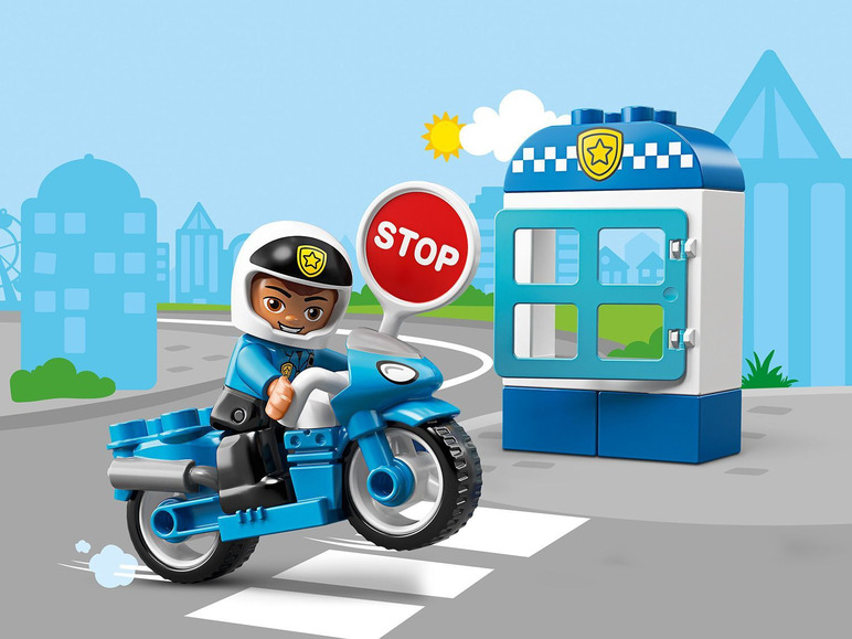 Ga naar volledige schermweergave: LEGO® DUPLO® Speelset politiemotor - afbeelding 4