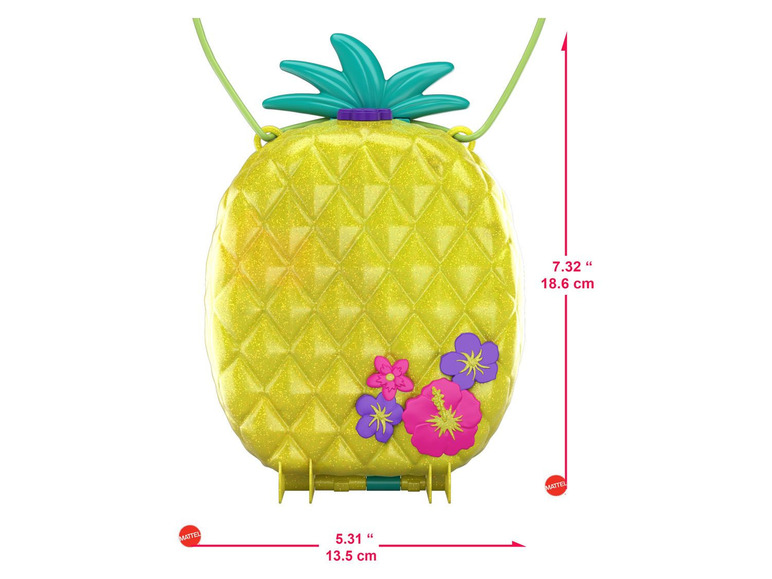Ga naar volledige schermweergave: MATTEL Polly Pocket ananas - afbeelding 7