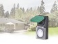 Een buitenstopcontact met timer voor tuinverlichting of andere apparaten.
