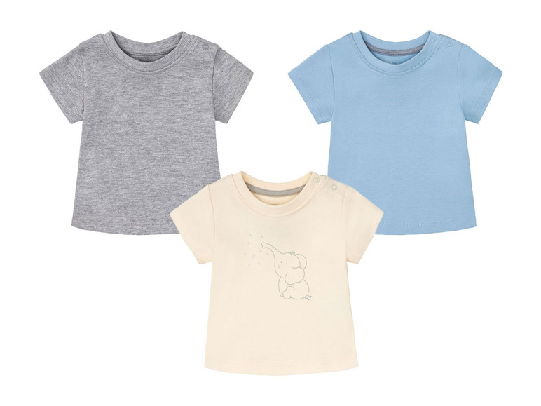 Ga naar volledige schermweergave: lupilu® 3 baby T-shirts - afbeelding 10