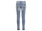 Lichtblauwe skinny jeans voor dames.
