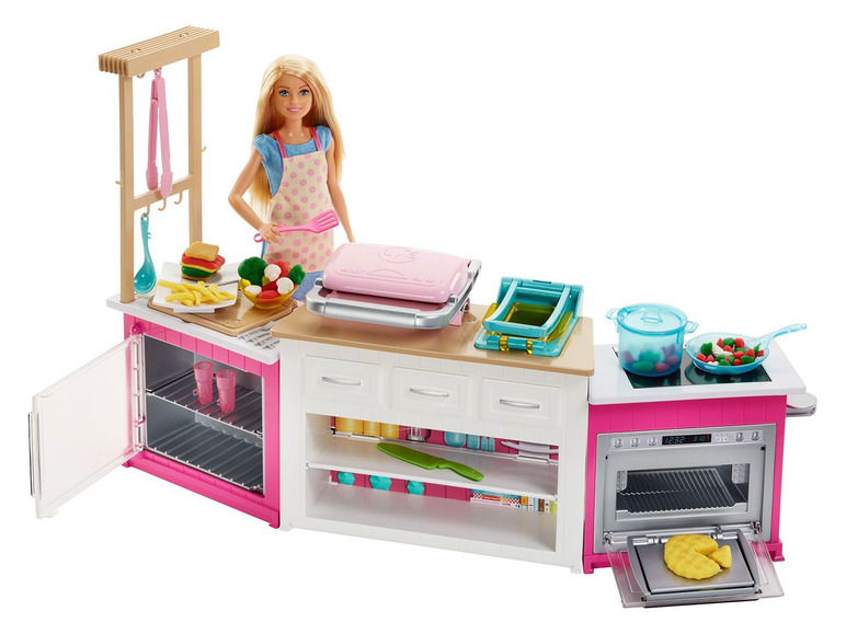 Ga naar volledige schermweergave: Barbie Ultimate Kitchen speelset - afbeelding 1