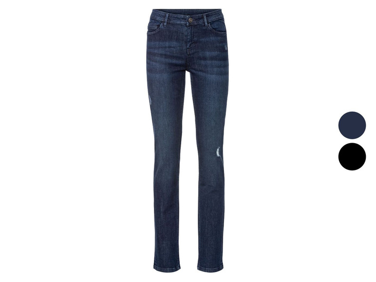 Ga naar volledige schermweergave: esmara® Dames jeans slim fit - afbeelding 1
