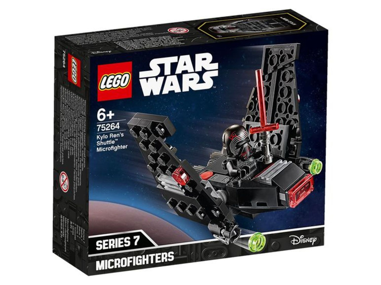 Ga naar volledige schermweergave: LEGO® Star Wars Speelset Kylo Ren's Shuttle Microfighter 75264 - afbeelding 1
