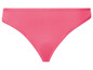 Een roze string onderbroek.
